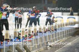 07.02.2024, Nove Mesto na Morave, Czechia (CZE): Vincent Bonacci (USA) - IBU World Championships Biathlon, mixed relay, Nove Mesto na Morave (CZE). www.nordicfocus.com. © Thibaut/NordicFocus. Every downloaded picture is fee-liable.