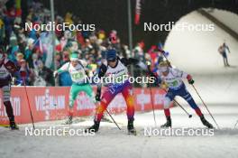 07.02.2024, Nove Mesto na Morave, Czechia (CZE): Pavel Magazeev (MDA) - IBU World Championships Biathlon, mixed relay, Nove Mesto na Morave (CZE). www.nordicfocus.com. © Thibaut/NordicFocus. Every downloaded picture is fee-liable.