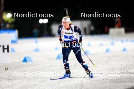 07.02.2024, Nove Mesto na Morave, Czechia (CZE): Ingrid Landmark Tandrevold (NOR) - IBU World Championships Biathlon, mixed relay, Nove Mesto na Morave (CZE). www.nordicfocus.com. © Manzoni/NordicFocus. Every downloaded picture is fee-liable.