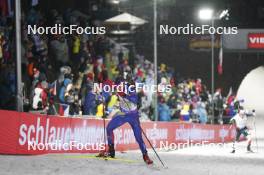 07.02.2024, Nove Mesto na Morave, Czechia (CZE): Dmitrii Shamaev (ROU) - IBU World Championships Biathlon, mixed relay, Nove Mesto na Morave (CZE). www.nordicfocus.com. © Thibaut/NordicFocus. Every downloaded picture is fee-liable.