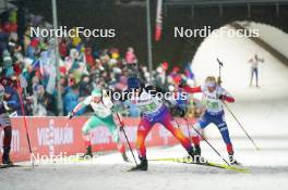 07.02.2024, Nove Mesto na Morave, Czechia (CZE): Pavel Magazeev (MDA) - IBU World Championships Biathlon, mixed relay, Nove Mesto na Morave (CZE). www.nordicfocus.com. © Thibaut/NordicFocus. Every downloaded picture is fee-liable.