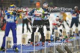 07.02.2024, Nove Mesto na Morave, Czechia (CZE): Miha Dovzan (SLO) - IBU World Championships Biathlon, mixed relay, Nove Mesto na Morave (CZE). www.nordicfocus.com. © Thibaut/NordicFocus. Every downloaded picture is fee-liable.