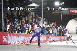 07.02.2024, Nove Mesto na Morave, Czechia (CZE): Dmitrii Shamaev (ROU) - IBU World Championships Biathlon, mixed relay, Nove Mesto na Morave (CZE). www.nordicfocus.com. © Thibaut/NordicFocus. Every downloaded picture is fee-liable.