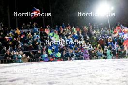 11.02.2024, Nove Mesto na Morave, Czechia (CZE): Anton Vidmar (SLO) - IBU World Championships Biathlon, pursuit men, Nove Mesto na Morave (CZE). www.nordicfocus.com. © Manzoni/NordicFocus. Every downloaded picture is fee-liable.