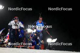 11.02.2024, Nove Mesto na Morave, Czechia (CZE): Endre Stroemsheim (NOR) - IBU World Championships Biathlon, pursuit men, Nove Mesto na Morave (CZE). www.nordicfocus.com. © Manzoni/NordicFocus. Every downloaded picture is fee-liable.