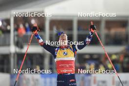 11.02.2024, Nove Mesto na Morave, Czechia (CZE): Johannes Thingnes Boe (NOR) - IBU World Championships Biathlon, pursuit men, Nove Mesto na Morave (CZE). www.nordicfocus.com. © Manzoni/NordicFocus. Every downloaded picture is fee-liable.