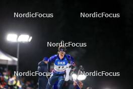 11.02.2024, Nove Mesto na Morave, Czechia (CZE): Campbell Wright (USA) - IBU World Championships Biathlon, pursuit men, Nove Mesto na Morave (CZE). www.nordicfocus.com. © Manzoni/NordicFocus. Every downloaded picture is fee-liable.