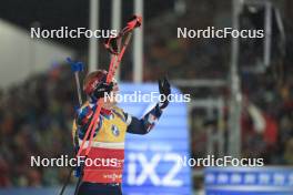 11.02.2024, Nove Mesto na Morave, Czechia (CZE): Johannes Thingnes Boe (NOR) - IBU World Championships Biathlon, pursuit men, Nove Mesto na Morave (CZE). www.nordicfocus.com. © Manzoni/NordicFocus. Every downloaded picture is fee-liable.