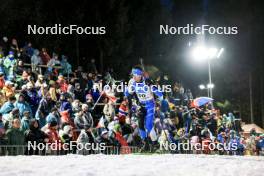 11.02.2024, Nove Mesto na Morave, Czechia (CZE): Rene Zahkna (EST) - IBU World Championships Biathlon, pursuit men, Nove Mesto na Morave (CZE). www.nordicfocus.com. © Manzoni/NordicFocus. Every downloaded picture is fee-liable.