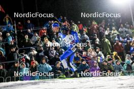 11.02.2024, Nove Mesto na Morave, Czechia (CZE): Raido Raenkel (EST) - IBU World Championships Biathlon, pursuit men, Nove Mesto na Morave (CZE). www.nordicfocus.com. © Manzoni/NordicFocus. Every downloaded picture is fee-liable.