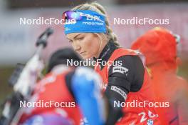 11.02.2024, Nove Mesto na Morave, Czechia (CZE): Regina Ermits (EST) - IBU World Championships Biathlon, pursuit women, Nove Mesto na Morave (CZE). www.nordicfocus.com. © Thibaut/NordicFocus. Every downloaded picture is fee-liable.