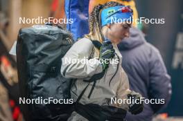 11.02.2024, Nove Mesto na Morave, Czechia (CZE): Lisa Vittozzi (ITA) - IBU World Championships Biathlon, pursuit women, Nove Mesto na Morave (CZE). www.nordicfocus.com. © Thibaut/NordicFocus. Every downloaded picture is fee-liable.