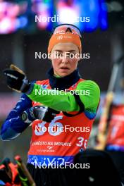 11.02.2024, Nove Mesto na Morave, Czechia (CZE): Anamarija Lampic (SLO) - IBU World Championships Biathlon, pursuit women, Nove Mesto na Morave (CZE). www.nordicfocus.com. © Manzoni/NordicFocus. Every downloaded picture is fee-liable.