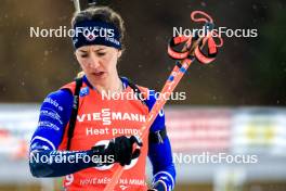 11.02.2024, Nove Mesto na Morave, Czechia (CZE): Deedra Irwin (USA) - IBU World Championships Biathlon, pursuit women, Nove Mesto na Morave (CZE). www.nordicfocus.com. © Manzoni/NordicFocus. Every downloaded picture is fee-liable.