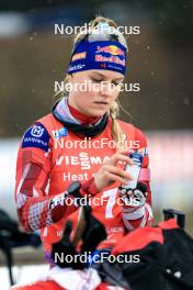 11.02.2024, Nove Mesto na Morave, Czechia (CZE): Anna Gandler (AUT) - IBU World Championships Biathlon, pursuit women, Nove Mesto na Morave (CZE). www.nordicfocus.com. © Manzoni/NordicFocus. Every downloaded picture is fee-liable.