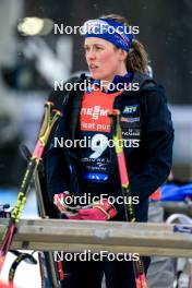 11.02.2024, Nove Mesto na Morave, Czechia (CZE): Elvira Oeberg (SWE) - IBU World Championships Biathlon, pursuit women, Nove Mesto na Morave (CZE). www.nordicfocus.com. © Manzoni/NordicFocus. Every downloaded picture is fee-liable.