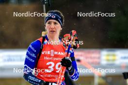 11.02.2024, Nove Mesto na Morave, Czechia (CZE): Deedra Irwin (USA) - IBU World Championships Biathlon, pursuit women, Nove Mesto na Morave (CZE). www.nordicfocus.com. © Manzoni/NordicFocus. Every downloaded picture is fee-liable.