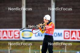 11.02.2024, Nove Mesto na Morave, Czechia (CZE): Lotte Lie (BEL) - IBU World Championships Biathlon, pursuit women, Nove Mesto na Morave (CZE). www.nordicfocus.com. © Manzoni/NordicFocus. Every downloaded picture is fee-liable.