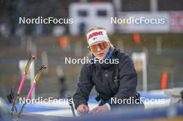 11.02.2024, Nove Mesto na Morave, Czechia (CZE): Suvi Minkkinen (FIN) - IBU World Championships Biathlon, pursuit women, Nove Mesto na Morave (CZE). www.nordicfocus.com. © Thibaut/NordicFocus. Every downloaded picture is fee-liable.