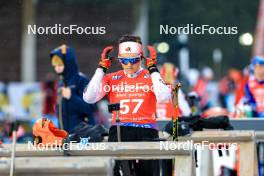 11.02.2024, Nove Mesto na Morave, Czechia (CZE): Emily Dickson (CAN) - IBU World Championships Biathlon, pursuit women, Nove Mesto na Morave (CZE). www.nordicfocus.com. © Manzoni/NordicFocus. Every downloaded picture is fee-liable.