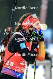 11.02.2024, Nove Mesto na Morave, Czechia (CZE): Sophia Schneider (GER) - IBU World Championships Biathlon, pursuit women, Nove Mesto na Morave (CZE). www.nordicfocus.com. © Manzoni/NordicFocus. Every downloaded picture is fee-liable.