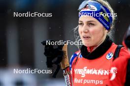 11.02.2024, Nove Mesto na Morave, Czechia (CZE): Lisa Theresa Hauser (AUT) - IBU World Championships Biathlon, pursuit women, Nove Mesto na Morave (CZE). www.nordicfocus.com. © Manzoni/NordicFocus. Every downloaded picture is fee-liable.