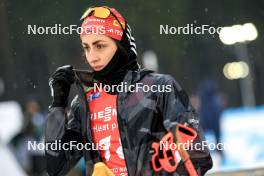 11.02.2024, Nove Mesto na Morave, Czechia (CZE): Vanessa Voigt (GER) - IBU World Championships Biathlon, pursuit women, Nove Mesto na Morave (CZE). www.nordicfocus.com. © Manzoni/NordicFocus. Every downloaded picture is fee-liable.