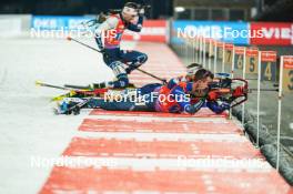 17.02.2024, Nove Mesto na Morave, Czechia (CZE): Jake Brown (USA) - IBU World Championships Biathlon, relay men, Nove Mesto na Morave (CZE). www.nordicfocus.com. © Thibaut/NordicFocus. Every downloaded picture is fee-liable.