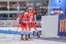 17.02.2024, Nove Mesto na Morave, Czechia (CZE): Adam Runnalls (CAN) - IBU World Championships Biathlon, relay men, Nove Mesto na Morave (CZE). www.nordicfocus.com. © Manzoni/NordicFocus. Every downloaded picture is fee-liable.