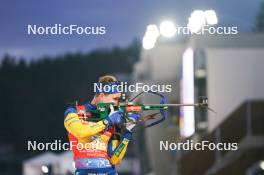 17.02.2024, Nove Mesto na Morave, Czechia (CZE): Martin Ponsiluoma (SWE) - IBU World Championships Biathlon, relay men, Nove Mesto na Morave (CZE). www.nordicfocus.com. © Thibaut/NordicFocus. Every downloaded picture is fee-liable.