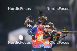 17.02.2024, Nove Mesto na Morave, Czechia (CZE): Campbell Wright (USA) - IBU World Championships Biathlon, relay men, Nove Mesto na Morave (CZE). www.nordicfocus.com. © Thibaut/NordicFocus. Every downloaded picture is fee-liable.