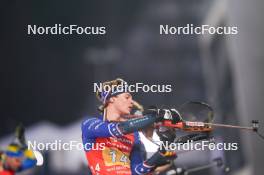 17.02.2024, Nove Mesto na Morave, Czechia (CZE): Campbell Wright (USA) - IBU World Championships Biathlon, relay men, Nove Mesto na Morave (CZE). www.nordicfocus.com. © Thibaut/NordicFocus. Every downloaded picture is fee-liable.