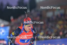 17.02.2024, Nove Mesto na Morave, Czechia (CZE): Vetle Sjaastad Christiansen (NOR) - IBU World Championships Biathlon, relay men, Nove Mesto na Morave (CZE). www.nordicfocus.com. © Manzoni/NordicFocus. Every downloaded picture is fee-liable.