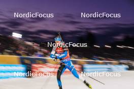 17.02.2024, Nove Mesto na Morave, Czechia (CZE): Raido Raenkel (EST) - IBU World Championships Biathlon, relay men, Nove Mesto na Morave (CZE). www.nordicfocus.com. © Thibaut/NordicFocus. Every downloaded picture is fee-liable.