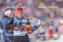 17.02.2024, Nove Mesto na Morave, Czechia (CZE): Sophia Schneider (GER) - IBU World Championships Biathlon, relay women, Nove Mesto na Morave (CZE). www.nordicfocus.com. © Thibaut/NordicFocus. Every downloaded picture is fee-liable.