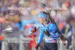 17.02.2024, Nove Mesto na Morave, Czechia (CZE): Lisa Vittozzi (ITA) - IBU World Championships Biathlon, relay women, Nove Mesto na Morave (CZE). www.nordicfocus.com. © Thibaut/NordicFocus. Every downloaded picture is fee-liable.