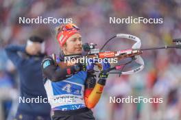 17.02.2024, Nove Mesto na Morave, Czechia (CZE): Sophia Schneider (GER) - IBU World Championships Biathlon, relay women, Nove Mesto na Morave (CZE). www.nordicfocus.com. © Thibaut/NordicFocus. Every downloaded picture is fee-liable.