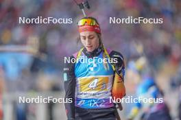 17.02.2024, Nove Mesto na Morave, Czechia (CZE): Vanessa Voigt (GER) - IBU World Championships Biathlon, relay women, Nove Mesto na Morave (CZE). www.nordicfocus.com. © Thibaut/NordicFocus. Every downloaded picture is fee-liable.