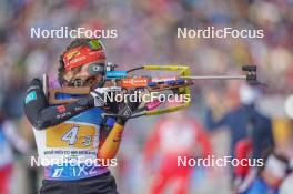 17.02.2024, Nove Mesto na Morave, Czechia (CZE): Vanessa Voigt (GER) - IBU World Championships Biathlon, relay women, Nove Mesto na Morave (CZE). www.nordicfocus.com. © Thibaut/NordicFocus. Every downloaded picture is fee-liable.