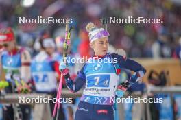 17.02.2024, Nove Mesto na Morave, Czechia (CZE): Ingrid Landmark Tandrevold (NOR) - IBU World Championships Biathlon, relay women, Nove Mesto na Morave (CZE). www.nordicfocus.com. © Thibaut/NordicFocus. Every downloaded picture is fee-liable.