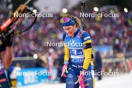 17.02.2024, Nove Mesto na Morave, Czechia (CZE): Elvira Oeberg (SWE) - IBU World Championships Biathlon, relay women, Nove Mesto na Morave (CZE). www.nordicfocus.com. © Thibaut/NordicFocus. Every downloaded picture is fee-liable.