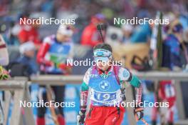 17.02.2024, Nove Mesto na Morave, Czechia (CZE): Stefani Yolova (BUL) - IBU World Championships Biathlon, relay women, Nove Mesto na Morave (CZE). www.nordicfocus.com. © Thibaut/NordicFocus. Every downloaded picture is fee-liable.