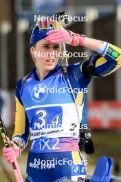 17.02.2024, Nove Mesto na Morave, Czechia (CZE): Elvira Oeberg (SWE) - IBU World Championships Biathlon, relay women, Nove Mesto na Morave (CZE). www.nordicfocus.com. © Manzoni/NordicFocus. Every downloaded picture is fee-liable.