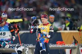 10.02.2024, Nove Mesto na Morave, Czechia (CZE): Johannes Thingnes Boe (NOR) - IBU World Championships Biathlon, sprint men, Nove Mesto na Morave (CZE). www.nordicfocus.com. © Thibaut/NordicFocus. Every downloaded picture is fee-liable.