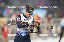 09.02.2024, Nove Mesto na Morave, Czechia (CZE): Julia Simon (FRA) - IBU World Championships Biathlon, sprint women, Nove Mesto na Morave (CZE). www.nordicfocus.com. © Thibaut/NordicFocus. Every downloaded picture is fee-liable.