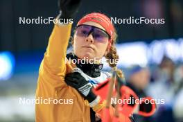 09.02.2024, Nove Mesto na Morave, Czechia (CZE): Janina Hettich-Walz (GER) - IBU World Championships Biathlon, sprint women, Nove Mesto na Morave (CZE). www.nordicfocus.com. © Manzoni/NordicFocus. Every downloaded picture is fee-liable.