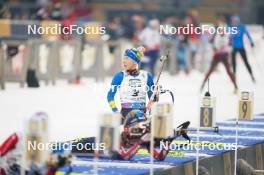 09.02.2024, Nove Mesto na Morave, Czechia (CZE): Yuliia Dzhima (UKR) - IBU World Championships Biathlon, sprint women, Nove Mesto na Morave (CZE). www.nordicfocus.com. © Thibaut/NordicFocus. Every downloaded picture is fee-liable.