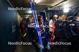 09.02.2024, Nove Mesto na Morave, Czechia (CZE): Julia Simon (FRA) - IBU World Championships Biathlon, sprint women, Nove Mesto na Morave (CZE). www.nordicfocus.com. © Thibaut/NordicFocus. Every downloaded picture is fee-liable.