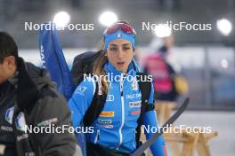 09.02.2024, Nove Mesto na Morave, Czechia (CZE): Lisa Vittozzi (ITA) - IBU World Championships Biathlon, sprint women, Nove Mesto na Morave (CZE). www.nordicfocus.com. © Thibaut/NordicFocus. Every downloaded picture is fee-liable.