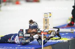 09.02.2024, Nove Mesto na Morave, Czechia (CZE): Justine Braisaz-Bouchet (FRA) - IBU World Championships Biathlon, sprint women, Nove Mesto na Morave (CZE). www.nordicfocus.com. © Thibaut/NordicFocus. Every downloaded picture is fee-liable.